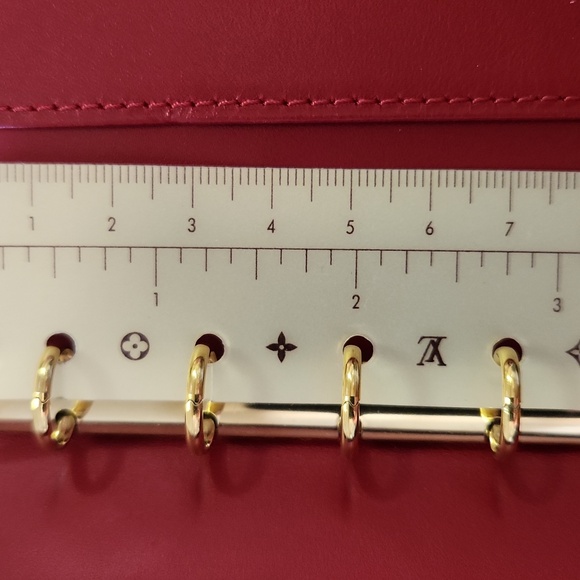 Authentic Louis Vuitton Vernis Red Agenda Cover - Picture 14 of 15